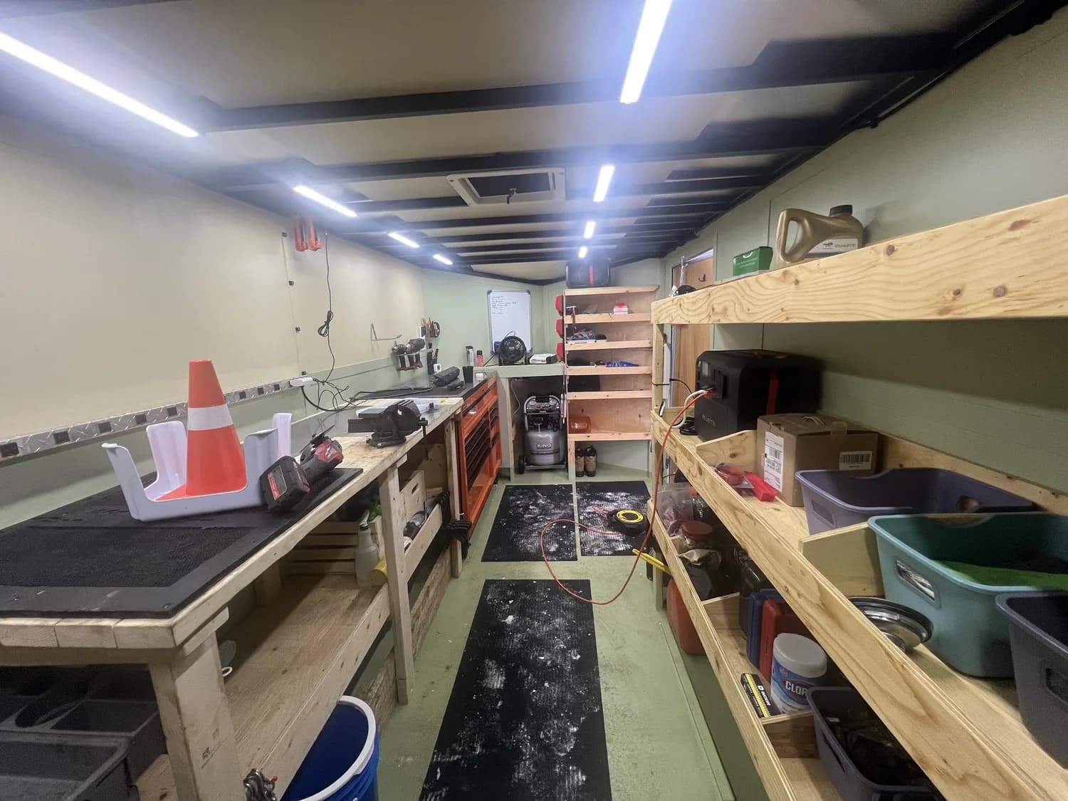 L'atelier mobile équipé d'Alexis